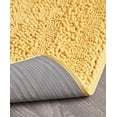 thumbnail image 4 of Laura Ashley Astor Chenille Bath Mat, 27" x 45"-Yellow, 4 of 7