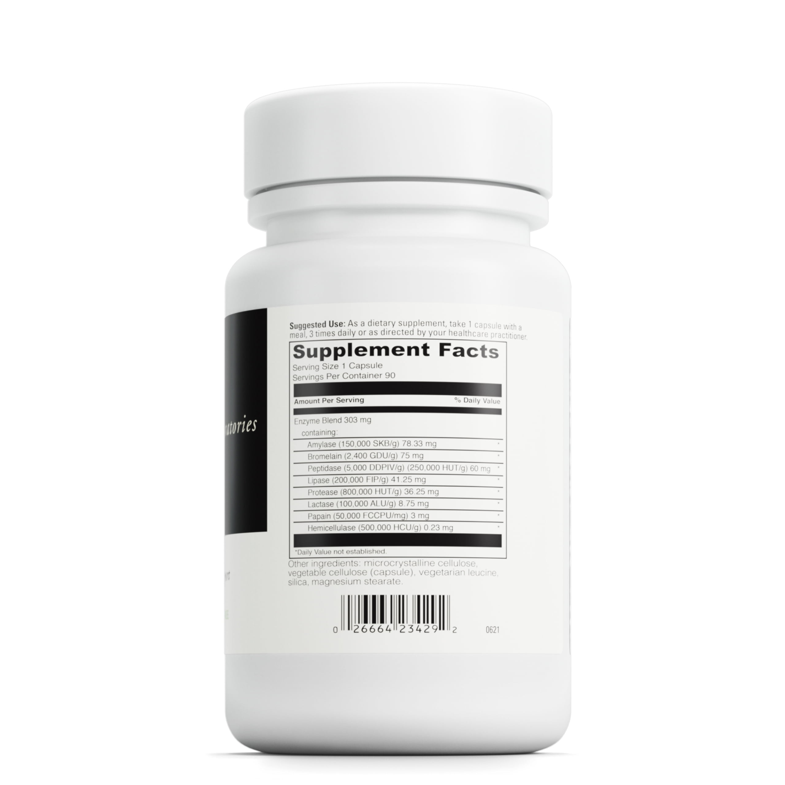 DaVinci Laboratories - Digenzyme - A Dietary Supplement to Support Digestive Tract Health - Gluten-Free, Soy-Free - 90 Vegetarian Capsules