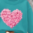 thumbnail image 4 of Toddler Baby Girl Clothes Fall Winter Outfits 18 24 Months 2T 3T 4T 5T 6T 7T Cute Print Long Sleeve Sweatshirt Pant Outfits,4-5 Years,Sky Blue, 4 of 4