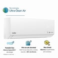 thumbnail image 2 of Aire Acondicionado Mabe Mini Split Inverter 1T 220 V MMI12CDBWCA32BM2 Solo Frío, 2 of 4