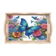 thumbnail image 1 of Bandeja Servicio Decorativo Diamantes Rectangulares 5d Artesan, 1 of 9