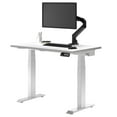 thumbnail image 1 of Desky Bureau Assis-Debout Mini Double - Blanc / 40 x 24 Pouces / Blanc, 1 of 10