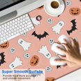 thumbnail image 2 of Long Mouse Pads for Desk,Pastel Halloween Icons Pattern Desk Mats on Top Of Desks, Desk Mouse Pad Extra Large with 3mm Non-Slip Base and Stitched Edge for Gaming,Office,Work,Home 47.3x23.6in, 2 of 5