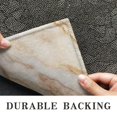 thumbnail image 6 of White Gold Marble Pattern Door Rugs,Washable Non Slip Door Mats Indoor,Decorative Door Mats,Entry Mat Indoor for Entrance,Bedroom,Kitchen,Bathroom,16"x47", 6 of 6