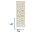 thumbnail image 4 of Livabliss Washable Rugs for Living Room, 3x8 Amelie Traditional Medium Green Runner Area Rug, Bedroom Dining Room Home Decor Stain Resistant Carpet (2'7" x 7'10" Runner), 4 of 5