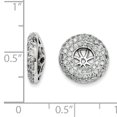 thumbnail image 2 of Boucles d'Oreilles en Or Blanc 14k XJ202WAA, 2 of 2