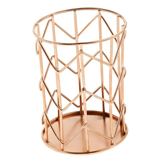 Taza de la del tenedor del lápiz del diseño geométrico funcional para Zulema portaplumas porta bolígrafos