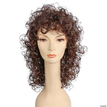 Morris Costumes LW336MBNRD Hollywood Wig - Medium Brown Red 30