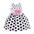 thumbnail image 1 of EHQJNJ Robes d'Hiver pour Filles Robe en Maille Robe Élégante Petite Fille Robe de Vacances Robe Formelle Longue, 1 of 7