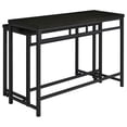 thumbnail image 5 of Hawes 4-piece Multipurpose Counter Height Table Set Black, 5 of 16
