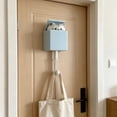 thumbnail image 6 of Retractable Wall Hook with Kawaii Peeking Cat Design, No Drill Decorative Hook for Keys Towels in Bathroom Kitchen, 6 of 6
