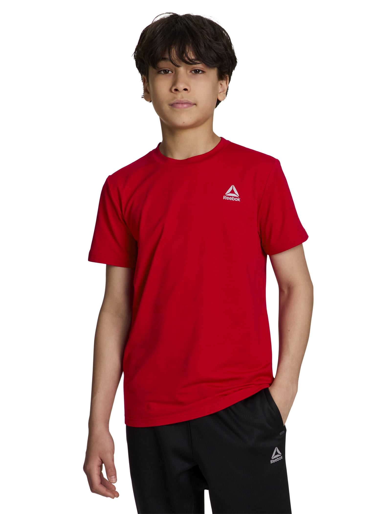 Reebok Boy's Legacy Athletic Core Short Sleeve T-Shirt, Sizes 4-18
