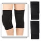 thumbnail image 4 of EeaseMX Rodilleras ajustadas, anticaídas, transpirables, flexibles, elásticas, con funda protectora (par de rodilleras negras, talla XS), 4 of 7