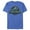 Royal Blue Heather, variant on Mens Jurassic World: Fallen Kingdom Water Ripple Logo T-Shirt