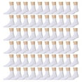 thumbnail image 3 of Yacht & Smith 180 Pairs Case of Kids Ankle Socks, Wholesale Bulk Pack Sports Sock for boys and girls, (White, 4-6), 3 of 4