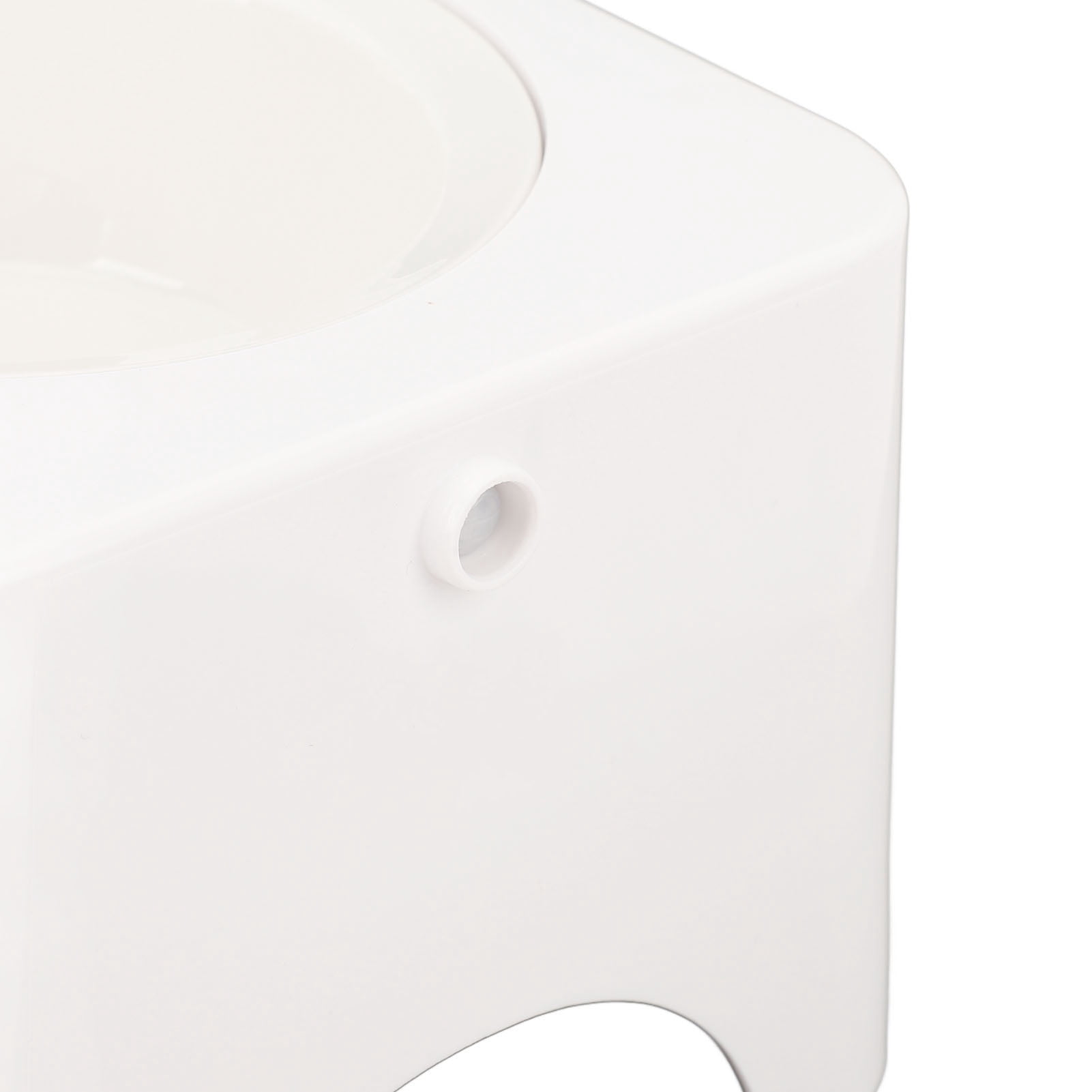 Suodoka Cat Automatic Sensing Feeder Transparent Lid Raised Hygienic Intelligent Cat Dog Feeder Bowl for Home Indoor Style 2