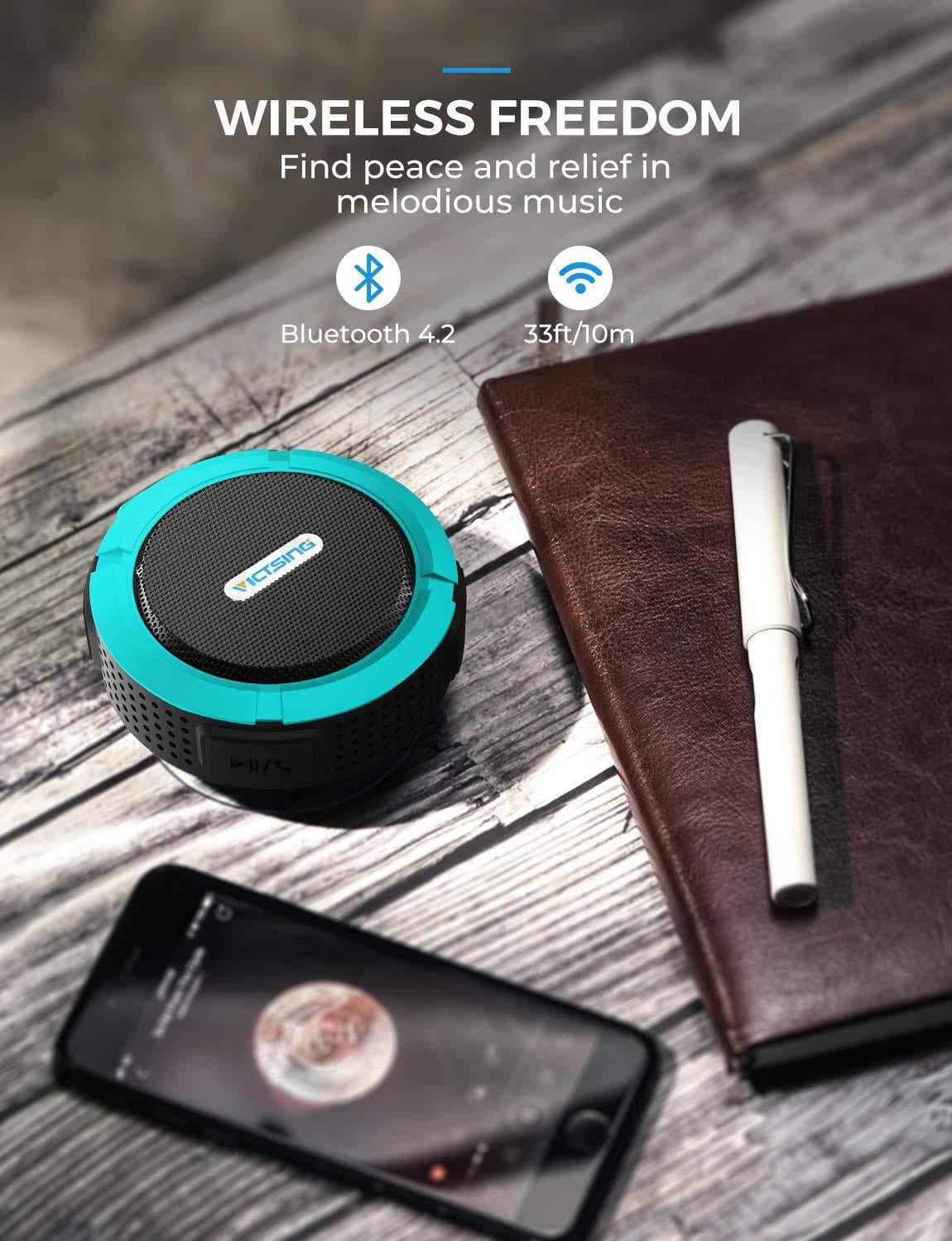 victsing bluetooth shower speaker