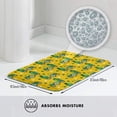 thumbnail image 6 of Bathroom Rugs Non Slip Washable - Checkered tractor St Patrick's yellow Kitchen Mats for Floor, Area Rugs for Entryway Rugs Indoor, Laundry Bathroom Room Door Rug with Rubber Backing 20x31.5in, 6 of 8
