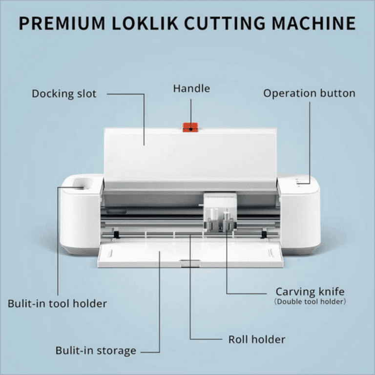 HTVRONT by LOKLiK DIY Cutting Machine for All Vinyl Crafts w