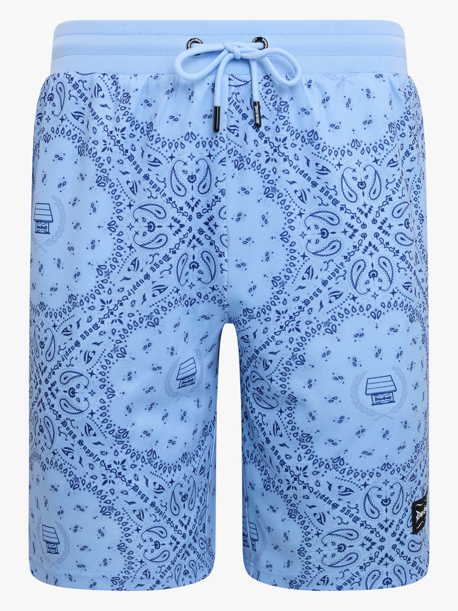 Dogg Supply by Snoop Dogg Big Men's Bandana Print Mesh Shorts, Sizes 4XL - 5XL