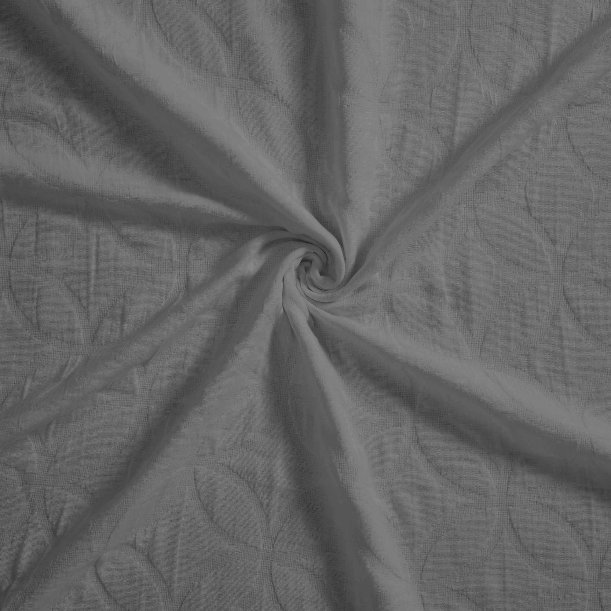 Superior 3-Piece Serenity Cotton Matelasse Gray Bedspread Set, King