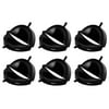 Imusa Jumbo Empanada Maker Plastic Black, 6 Pack
