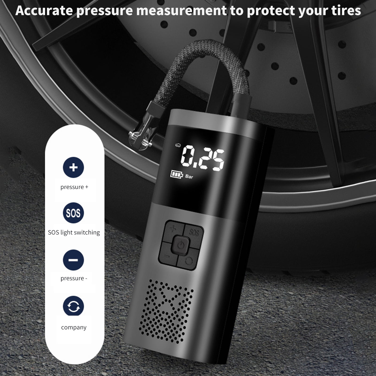 Amourate 24V Air Compressor Tire Inflator Portable for Car, Cordless Air  Pump (150 PSI) with 12V Car Adapter Rechargeable Battery,Digital Pressure  Gauge,Auto-off inflating Red - Coupon Codes, Promo Codes, Daily Deals, Save