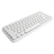 thumbnail image 5 of Ajazz Wireless Keyboard Bluetooth 84 Keys Retro Round Keycap Gaming Office Supplies 308IIvory White, 5 of 5