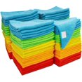 thumbnail image 1 of Paños de limpieza de microfibra, multiusos, más suaves, altamente absorbentes, sin pelusa, paño de lavado sin rayas para el hogar, cocina, coche, ventana, regalos (12 pulgadas x 12 pulgadas) ShuxiuWang 8390605956607, 1 of 5