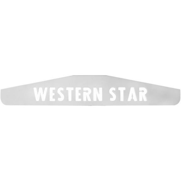 Special Order - Grand General – Western Star Mud Flap Weights Chrome