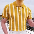 thumbnail image 2 of Gibobby Polo Casual para Hombre Polo de Manga Corta de Ajuste clásico de algodón Suave y Liso(Amarillo,XG), 2 of 5