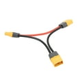 thumbnail image 2 of Conector de serie de batería arnés de cables adaptador XT60H 2 macho 1 hembra para batería RC Lipo Helicóptero Quadcopter RC Parte Conexión de batería RC Lipo ANGGREK Otros, 2 of 8