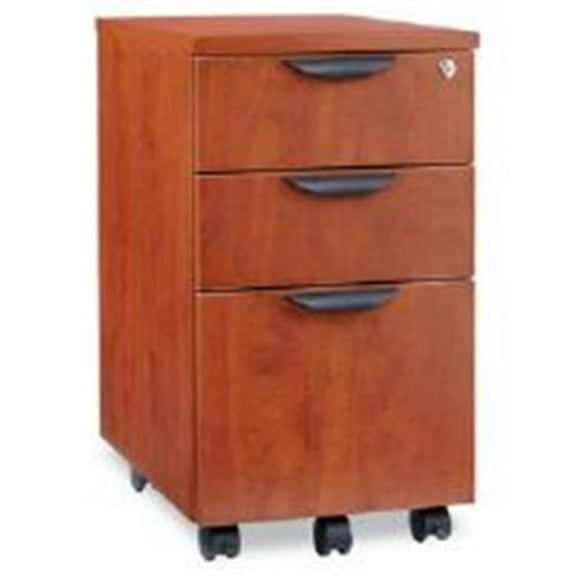 ALEVA572816MC Valencia Mobile Box Box File Pedestal File- Med Cherry