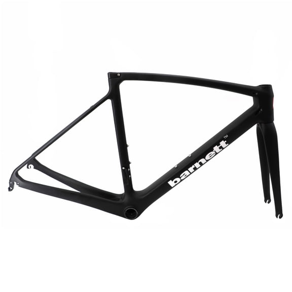 BRC-01 Carbon Bike Frame, White, Black