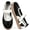Black, variant on BERANMEY Women's Mary Jane Sneakers Vintage Cute Retro Sneakers For Womens Comfortable Flats Walking Casual Shoes Hook & Loop Easy On Non-Slip Flat Sole Daily