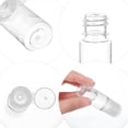 thumbnail image 5 of ACDANC 12 Pcs Travel Size Empty Sample Containers with Flip Cap,15Ml/0.5Oz Clear Plastic Mini Travel Bottles,Tiny Squeeze Bottles for Water Shampoo Shower Gel Lotion, 5 of 13