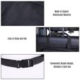 thumbnail image 4 of Abody Car Back S-Eat Organizer Storage Bag Tissue Box Travel Holder Pouch, Grey, 4 of 7