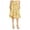 yellow, variant on Joie Womens Hand Dyed A-line Skirt, Yellow, 8