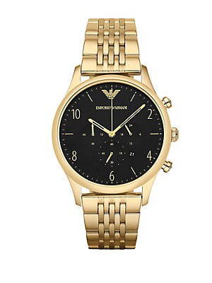 ea7 gold watch