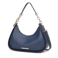 thumbnail image 2 of MKF Collection Lottie Vegan Leather Women's Hobo Bag, Shoulder Purse Handbag by Mia K. - Navy, 2 of 9