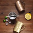 thumbnail image 7 of Vintage Coffee Mugs, Cold Beer Mug, Stainless Steel Beer Cup, Industrial Style Stainless Steel Beer Mug With Handle, Retro Drinkware Cup, Lightweight Camping Gear for Men Backpacking Mug(Silver), 7 of 7