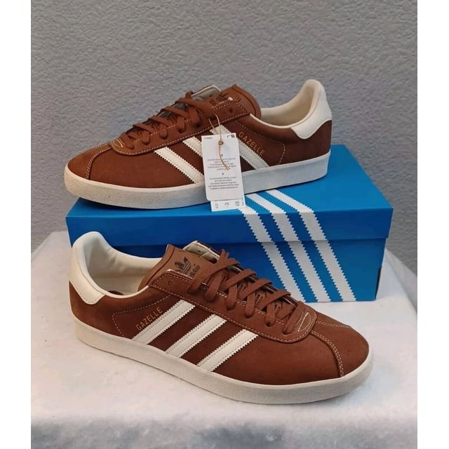 New Men's Adi - das Originals Gazelle 85 Shoes ~ Preloved Brown (IG5005) Size 13