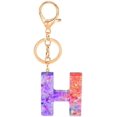 thumbnail image 1 of Letter Keychain,26 Letters A-Z Decorative Letter Keychain,Name Keychain for Women Girls Men Teenager Gift, 1 of 2