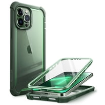 i-Blason Ares Case for iPhone 13 Pro Max 6.7 inch (2021 Release), Dual Layer Rugged Clear Bumper Case with Built-in Screen Protector (Clear)