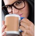 thumbnail image 2 of Fresh Peach, 11oz Two-Tone Blue Mug, 2 of 7