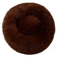 thumbnail image 2 of Dog Bed for Small Dogs 16 Inch Donut Bed for Dogs Calming Dog Bed Machine Washable Pet Bed for Small Pets Cozy Plush Indoor Sleeping Pad Brown, 1 Piece, 2 of 8