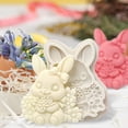 thumbnail image 5 of Easter Bunny Bouquet Silicone Mold B – Miyuadkai Fondant Decorative Mold for Cupcake Toppers, Candy & Gum Paste, Easy Demold for Spring Baking & Easter Crafts, 5 of 9