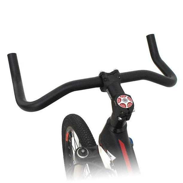 FMFXTR Bike Bullhorn Handlebar Aluminum Alloy 25.4mm 390mm Bicycle Handlebar for Fixed Gear Bike Road Bike Walmart