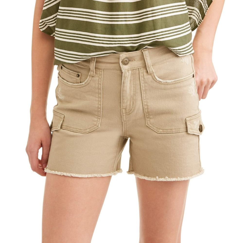 Time and Tru Time and True Women's Cargo Shorts