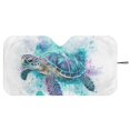 thumbnail image 2 of Jeiento Turtle Sunshade Visor Foldable Car Windshield Sunshades Auto Sun Visor Heat Protection Removable Automotive Accessories Fit Car Front Window for Trucks SUV Van, 2 of 6